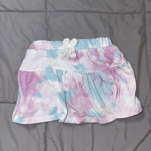 18m tie dye purple and blue skort garanimals